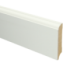 MDF Eigentijdse plint 70x12 wit voorgelakt RAL 9010