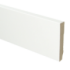 MDF plint recht 90x15 wit gefolied