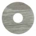 Zelfkl. rozet (17 mm) Scarlet Oak l. grey (10 st.)