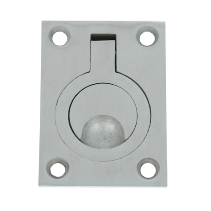 Luikring rond RVS 48 x 62 mm