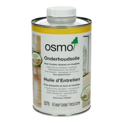 OSMO Onderhoudsolie Kleurloos mat 3079 1 L | Tukvloeren.nl