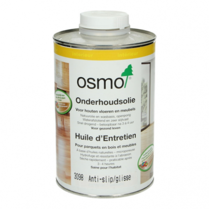 OSMO Onderhoudsolie Semimat Antislip R9 3098 1 L | Tukvloeren.nl