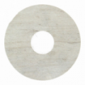 Zelfkl. rozet (17 mm) oud grenen gekalkt (10 st.)
