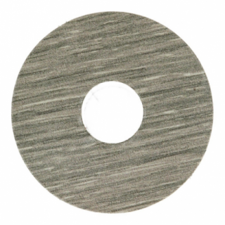 Zelfkl. rozet (17 mm) eiken grijs geolied (10 st.)