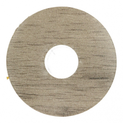 Zelfkl. rozet (17 mm) oud eiken licht (10 st.)