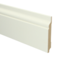 MDF Romantische plint 120x15 wit voorgelakt RAL 9010