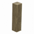 Hoek/eindstuk folie 4st. oud eiken mat geolied