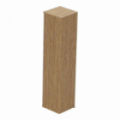 Hoek/eindstuk folie 4st. eiken select