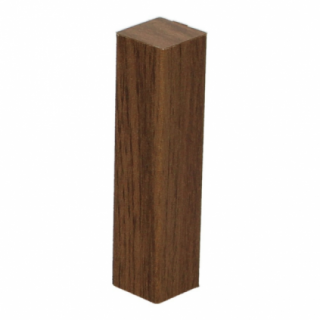 Hoek/eindstuk folie 4st. eiken antiek