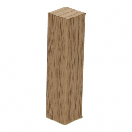 Hoek/eindstuk folie 4st. eiken naturel