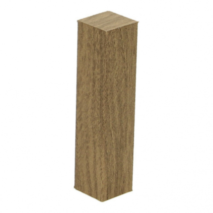 Hoek/eindstuk folie 4st. eiken natuur geolied