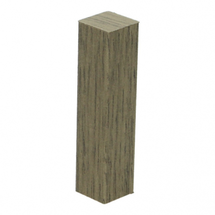 Hoek/eindstuk folie 4st. traditional oak