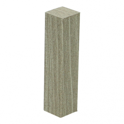 Hoek/eindstuk folie 4st. rustiek pine