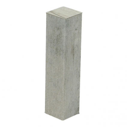 Hoek/eindstuk folie 4st. oud grenen gekalkt