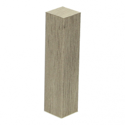 Hoek/eindstuk folie 4st. oud eiken licht