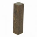 Hoek/eindstuk folie 4st. Country Oak brown