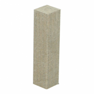 Hoek/eindstuk folie 4st. Country Oak light