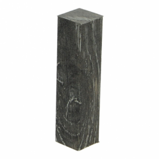 Hoek/eindstuk folie 4st. Scarlet Oak dark grey