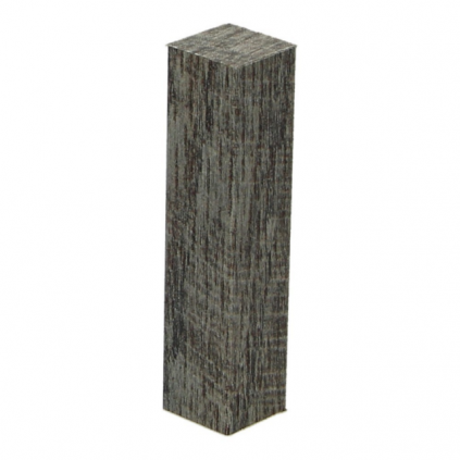 Hoek/eindstuk folie 4st. Castle Oak grey