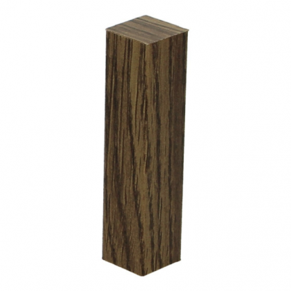 Hoek/eindstuk folie 4st. Verdon Oak brown