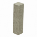 Hoek/eindstuk folie 4st. Cantera grey