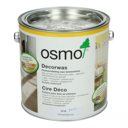 OSMO Decorwas TR3119 Zijdegrijs 2,5L