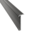 Trapneusprofiel 845 14x43mm tbv 2-3mm PVC RVS