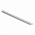 In-egaliseer eindprofiel tot 4,5mm PVC zilver