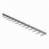 In-egaliseer eindprofiel (buigbaar) tot 6mm zilver