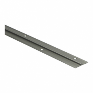 Aansluitprofiel 6mm tbv 2,5mm PVC RVS