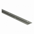 Aansluitprofiel 6mm tbv 2,5mm PVC RVS