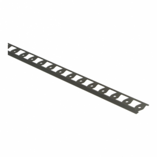 In-egaliseer eindprofiel tot 4,5mm PVC brons