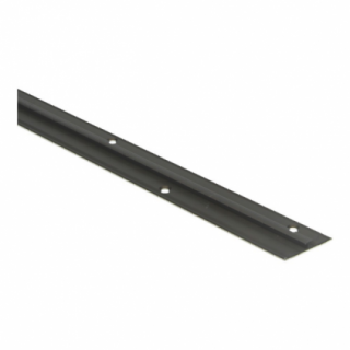 Aansluitprofiel 6mm tbv 2,5mm PVC brons