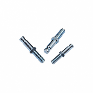 Stift/schroef M10x15/10 t.b.v. zwenkwiel 40-65mm ( set van 4 )