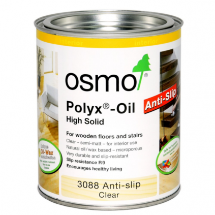 OSMO Hardwax Olie 3088 Kl. Anti-Slip R9 2,5L