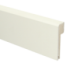 MDF Renovatieplint Klassiek 85x22 RAL 9010+uitsparing