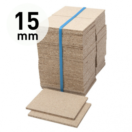 Spaanplaat 15 mm broodjes 20 x 15 cm | Tukvloeren.nl