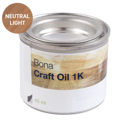 Bona Tester Craft Oil Neutral Light 40 ml