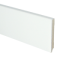 Budgetline MDF plint 90x12 V313 wit gegrond recht