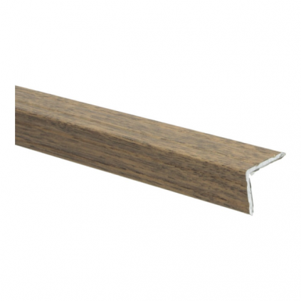 Duo-hoeklijn zelfkl. 24,5x30mm oud kastanje