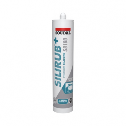 Soudal Siliconenkit Transparant grijs/trijs 300 ml