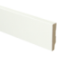 MDF plint recht 60x12 wit gefolied
