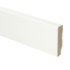 MDF plint recht 60x15 wit gefolied