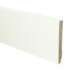 MDF plint recht 120x15 wit gefolied