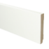 MDF plint recht 120x18 wit gefolied