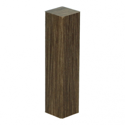 Hoek/eindstuk folie 4st. eiken bruin geolied