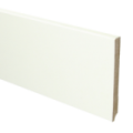 Budgetline MDF plint 120x12 V313 wit gegrond recht