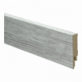 Rechte folieplint 70x14 klassieke patina eik grijs