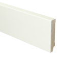 MDF Moderne plint 90x18 RAL 9010 + uitsparing
