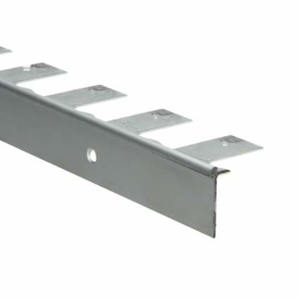 Trapneuspr. buigbaar 870 tbv 2,5mm PVC zilver